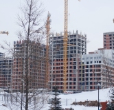 Ход строительства дома 1 в ЖК Батталовский -