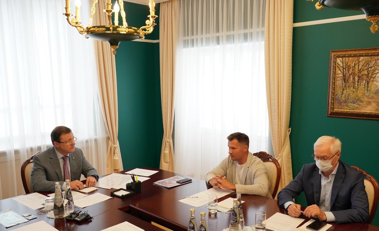 Дмитрий Азаров обсудил с Алексеем Немовым строительство “Немов-центра” в Тольятти