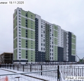 Ход строительства дома 134.1 в ЖК Ручьи -