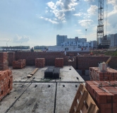 Ход строительства дома 4.2, 2 очередь в ЖК Атмосфера -