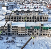 Ход строительства дома № 5 (ГП-12) в ЖК Смородина -