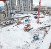 Ход строительства дома 2, корпус 4, 2 этап в ЖК Чижи -