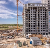 Ход строительства дома 19.2 в ЖК А Плюс -