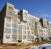 Ход строительства дома 4-1 в ЖК Лес -