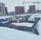 Ход строительства дома поз. Л5.3 в ЖК Ёлки Парк (Elky Park) -