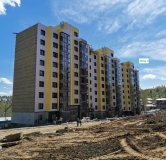 Ход строительства дома 2, секция 2.1, 2.2, 2.3 в ЖК Botaniсa -