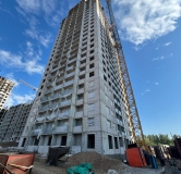 Ход строительства дома литер 2 в ЖК Паруса -