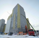 Ход строительства дома ГП-7 в ЖК Айвазовский (Айвазовский City) -