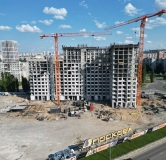 Ход строительства дома № 6.1 в ЖК Подкова на Волге -