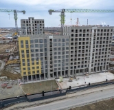 Ход строительства дома № 30 (ГП-2) в ЖК Новатор -