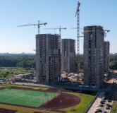 Ход строительства дома 302, корпус 2 в ЖК Звезды Столиц -