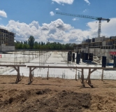 Ход строительства дома Позиция 1.2 в ЖК Октябрь парк -
