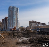 Ход строительства дома 1.1 в ЖД Тетро -