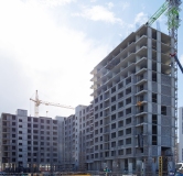 Ход строительства дома № 1 (ГП-5.1) в ЖК Уездные кварталы -