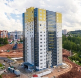 Ход строительства дома № 9.1 в ЖК Курчатова -