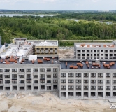Ход строительства дома № 11 (ГП-5), этап 11 в ЖК Скандиа. Квартал у озера -