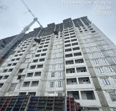 Ход строительства дома 2, секция 1,2 в ЖК Поколение -