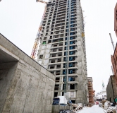 Ход строительства дома № 40, корпус 1.1.5 (Благовещенские башни) в ЖК GloraX Premium Черниговская -