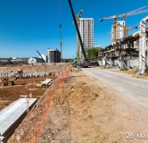 Ход строительства дома Корпус 1,2,3, 1 этап в ЖК Manzara Towers -