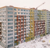 Ход строительства дома 33 в ЖК Новое Колпино -