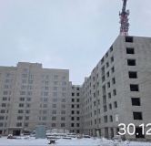 Ход строительства дома 14/2, этап 2А в ЖК Семейный -