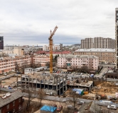 Ход строительства дома № 3 в ЖК Каскад на Менделеева -