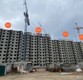 Ход строительства дома 30 в ЖК Авиатоr -