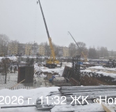 Ход строительства дома 1 в ЖК Новатор -