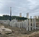 Ход строительства дома 10 в ЖК Хорошее Решение -