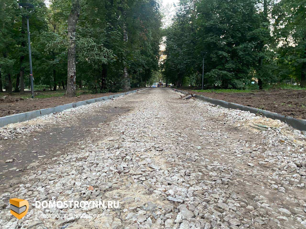 Сроки благоустройства парка Кулибина в Нижнем Новгороде сдвинулись на месяц