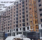 Ход строительства дома 2 в ЖК Фермаполис -