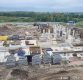 Ход строительства дома 9 к1 (ГП-7) в ЖК Концепт. Озерный -