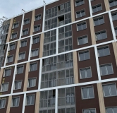 Ход строительства дома секция 5 в ЖК Корица -