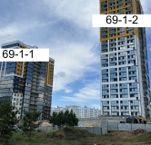 Ход строительства дома 69-1-1 в ЖК Новое Побережье -