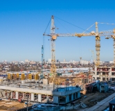 Ход строительства дома 1 в ЖК Теплые кварталы Погода -
