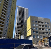Ход строительства дома 5 в ЖК Фристайл -