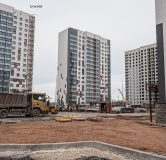 Ход строительства дома секция Г в ЖК Новая Дема -