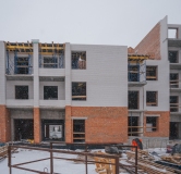 Ход строительства дома № 47, 1 этап в ЖК Ривьера -