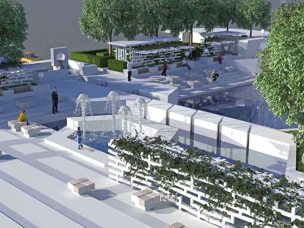 В Ростове намерены начать расчистку места для фонтана на пл. Ленина - фото 1