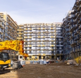 Ход строительства дома Корпус 1.1, 1 этап в ЖК Соседи -