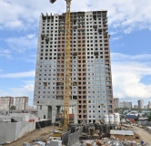 Ход строительства дома 3 в ЖК Новый Виз -