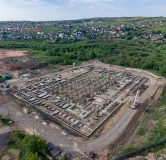Ход строительства дома 1.3 в ЖК На ул. Калинина -