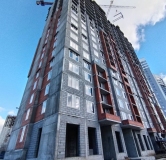 Ход строительства дома 7.1 в ЖК Уральский -