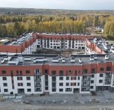 Ход строительства дома 60/2 в ЖК Совушки -