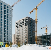 Ход строительства дома корпус 9 в ЖК Нокса Парк -