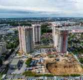 Ход строительства дома секция 2а,2б,2в в ЖК Астон. Шесть звёзд -