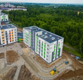 Ход строительства дома № 240 в ЖК Счастье -