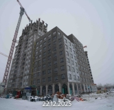 Ход строительства дома ГП-8 в ЖК Айвазовский City -