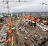 Ход строительства дома 28 в ЖК Авиатоr -