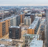 Ход строительства дома 11, корпус 4 в ЖК Кантемировская 11 -